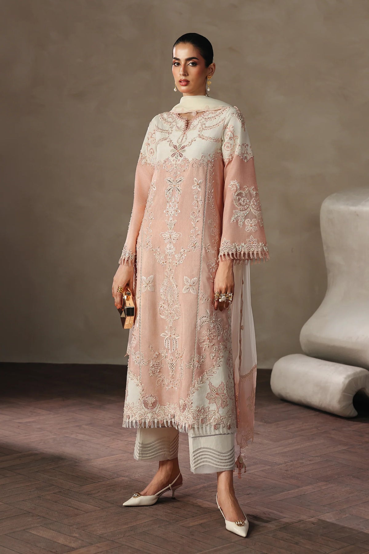 QLP-08 - BEENA | Luxury Pret ‘26 | Qalamkar