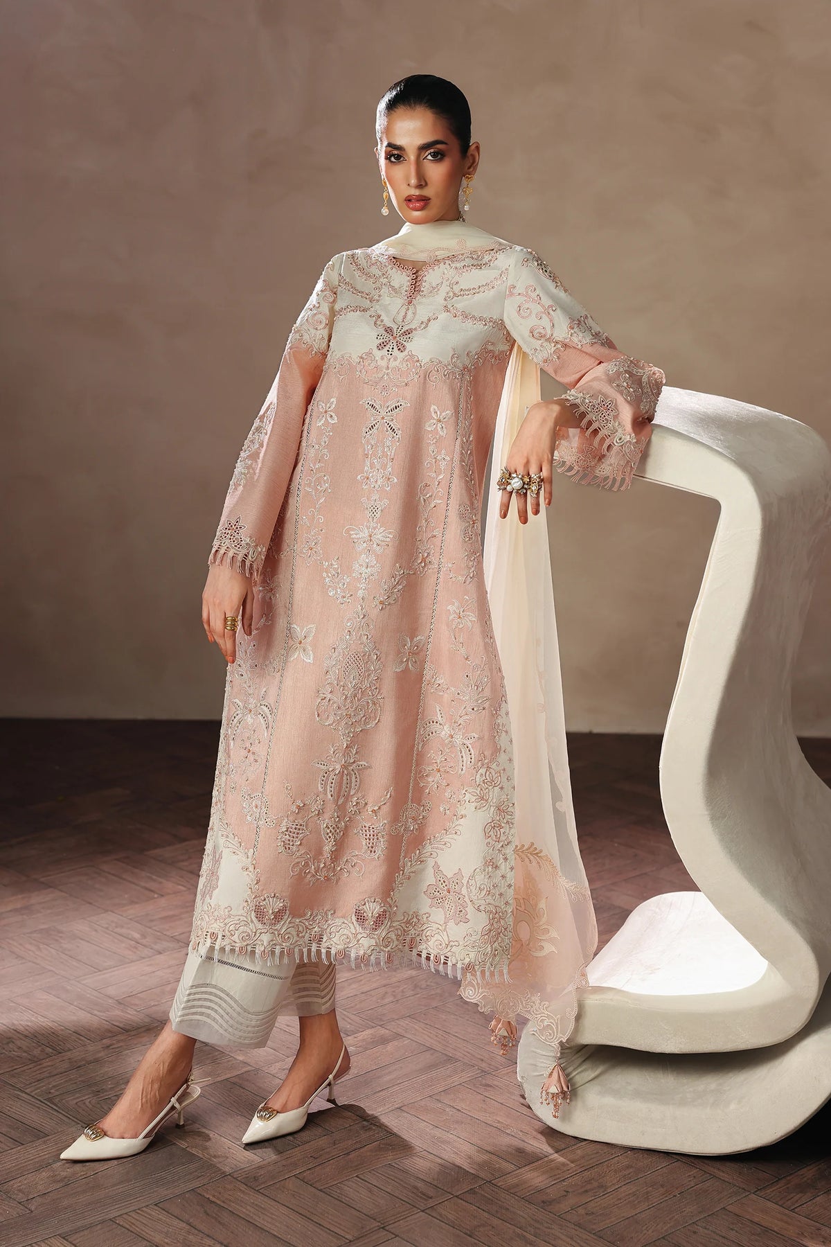 QLP-08 - BEENA | Luxury Pret ‘26 | Qalamkar
