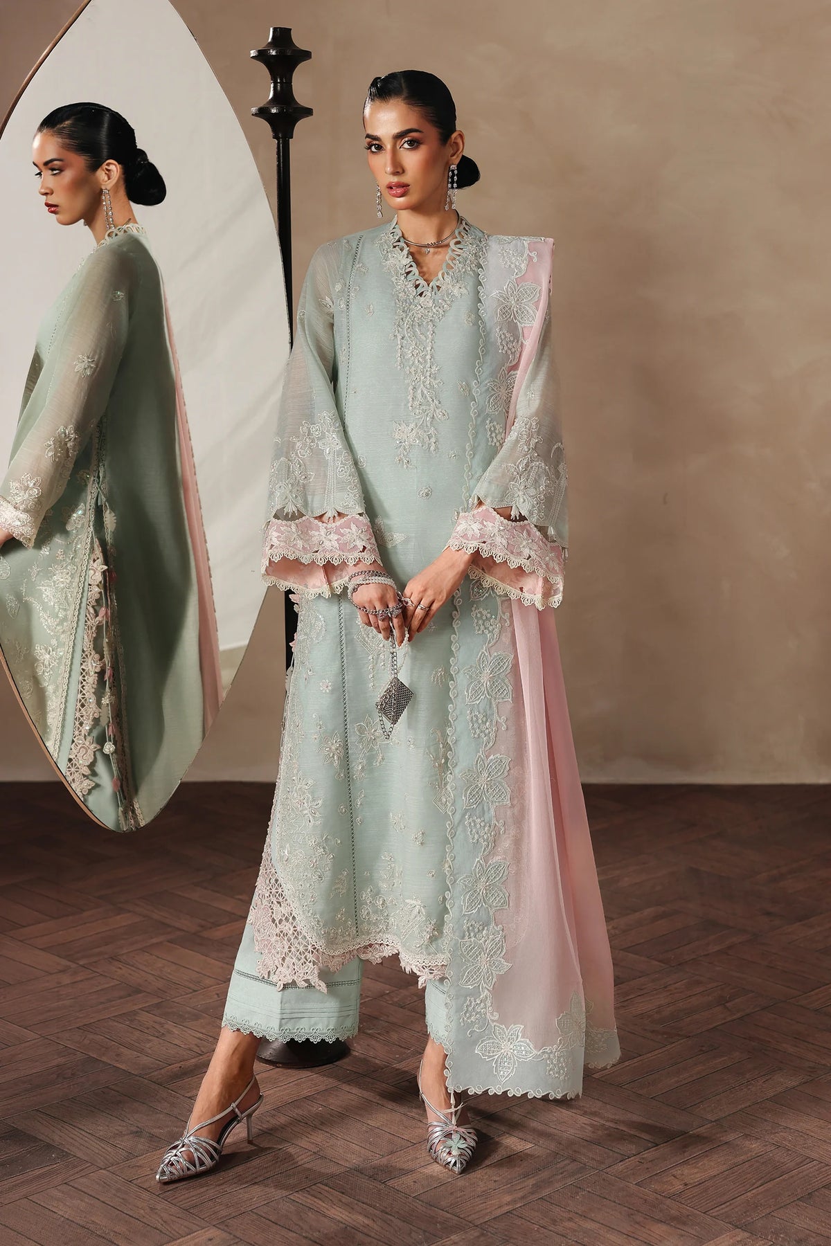 QLP-02 - NAZIA | Luxury Pret ‘26 | Qalamkar