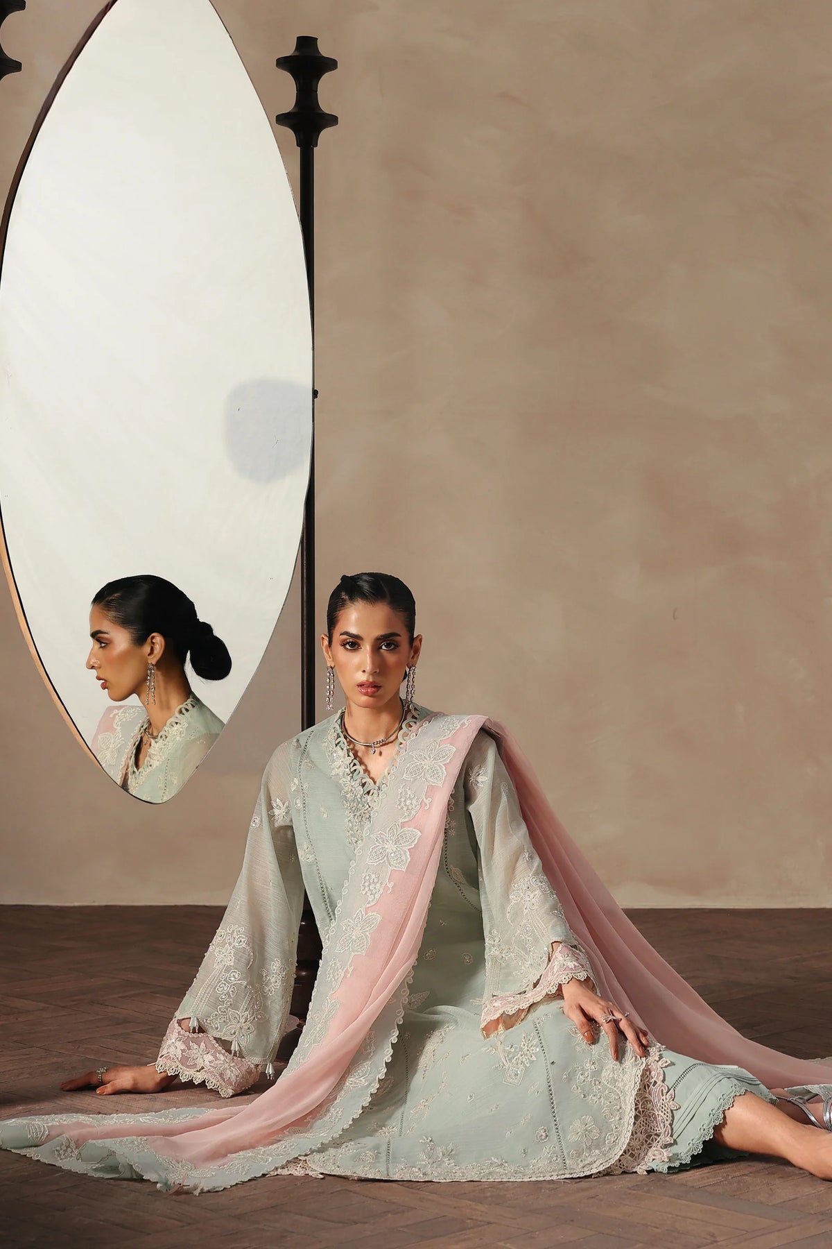 QLP-02 - NAZIA | Luxury Pret ‘26 | Qalamkar