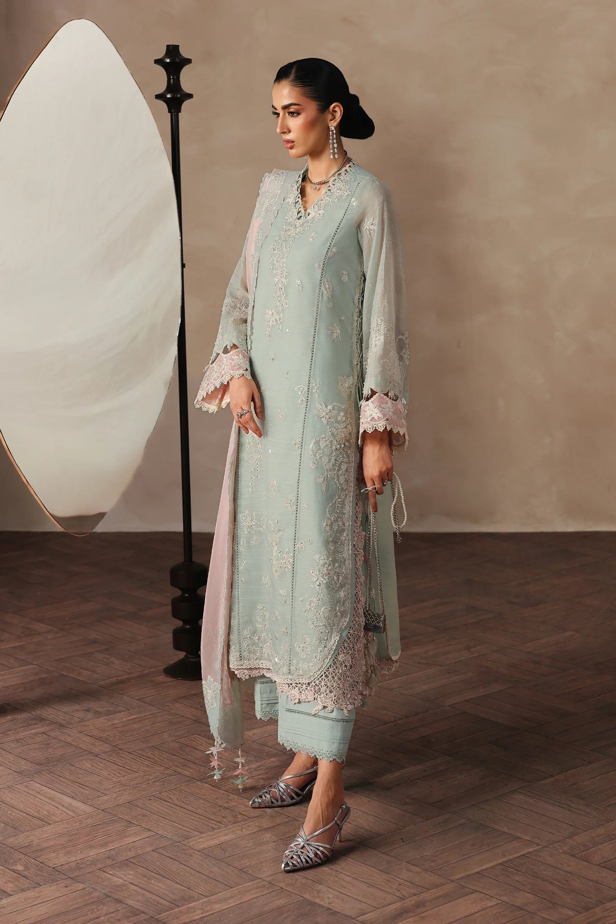 QLP-02 - NAZIA | Luxury Pret ‘26 | Qalamkar