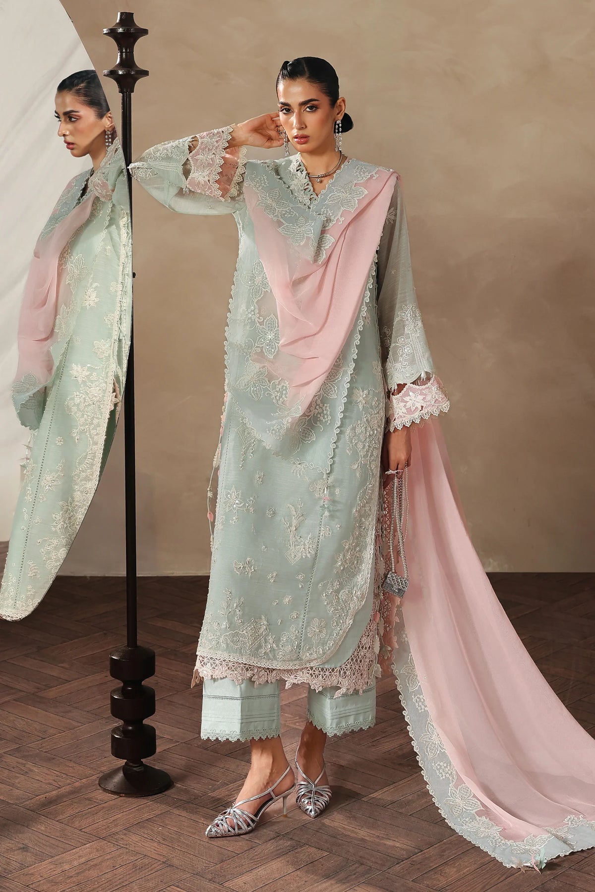 QLP-02 - NAZIA | Luxury Pret ‘26 | Qalamkar