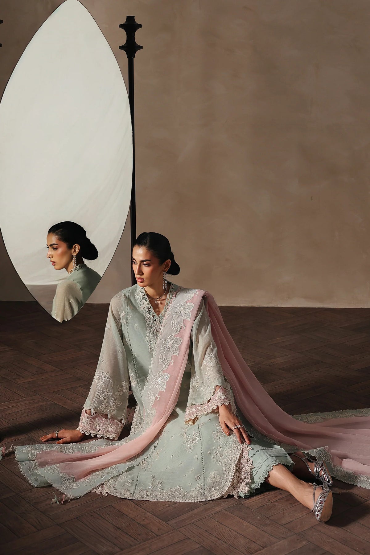 QLP-02 - NAZIA | Luxury Pret ‘26 | Qalamkar