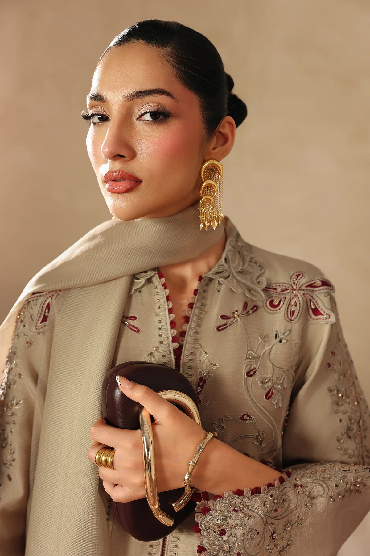 QLP-01 - VEENA | Luxury Pret ‘26 | Qalamkar