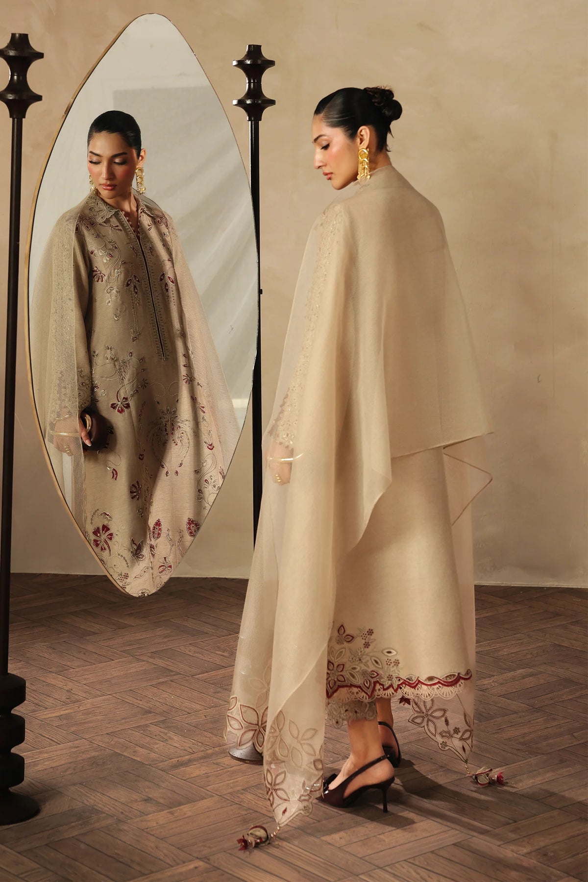 QLP-01 - VEENA | Luxury Pret ‘26 | Qalamkar