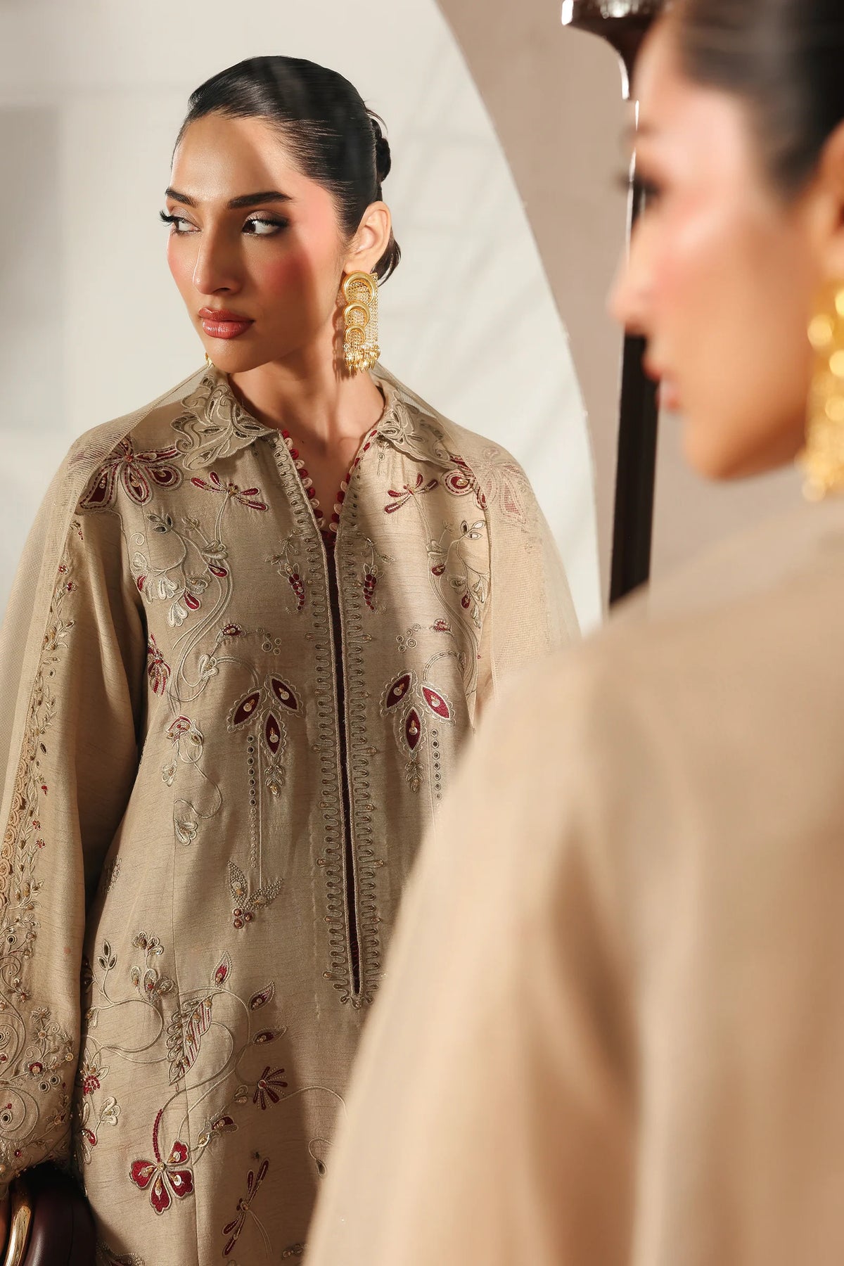 QLP-01 - VEENA | Luxury Pret ‘26 | Qalamkar