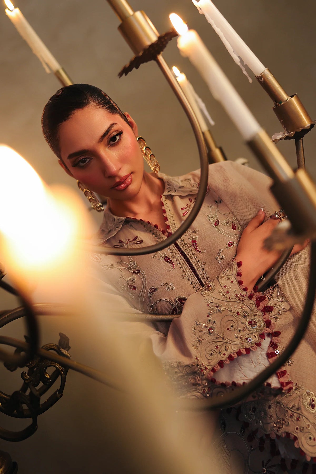 QLP-01 - VEENA | Luxury Pret ‘26 | Qalamkar