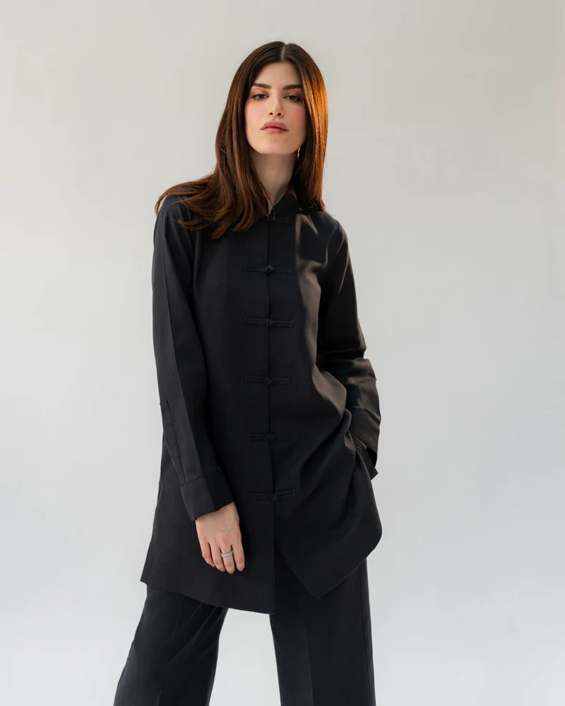 Mandarin Collared Set | New Arrivals | LIRA