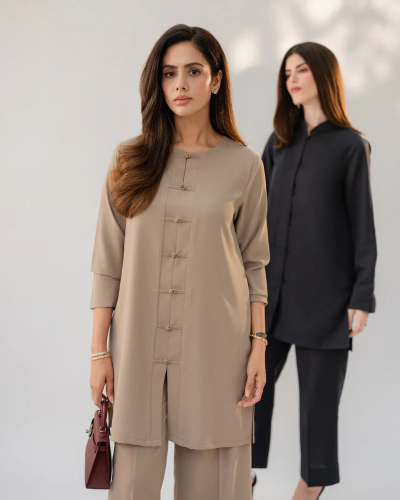 Mandarin Collared Set | New Arrivals | LIRA