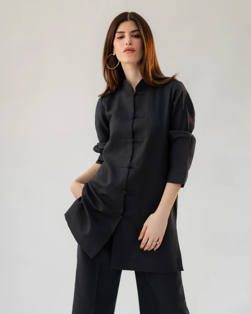 Mandarin Collared Set | New Arrivals | LIRA