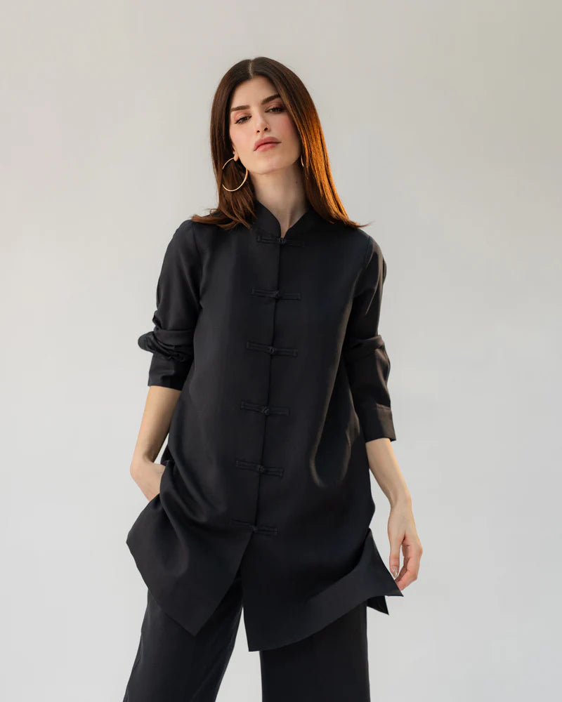 Mandarin Collared Set | New Arrivals | LIRA