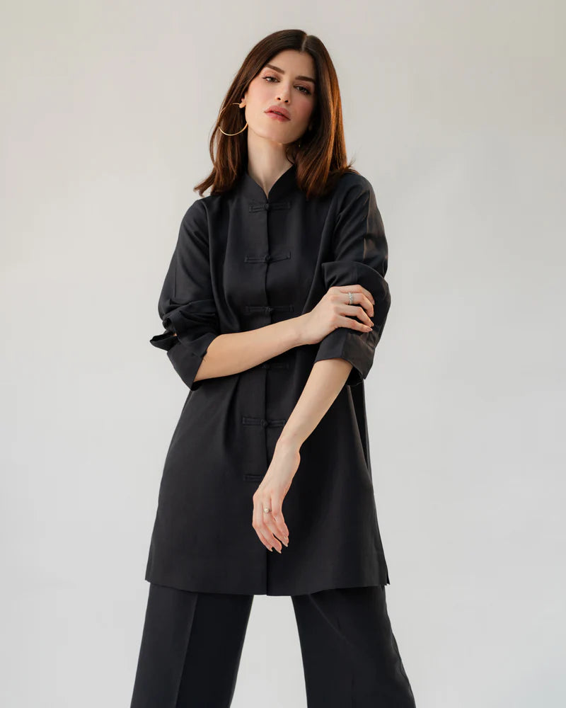 Mandarin Collared Set | New Arrivals | LIRA