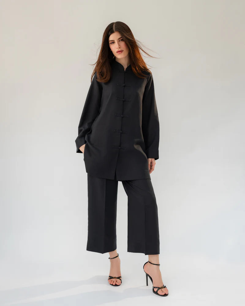 Mandarin Collared Set | New Arrivals | LIRA