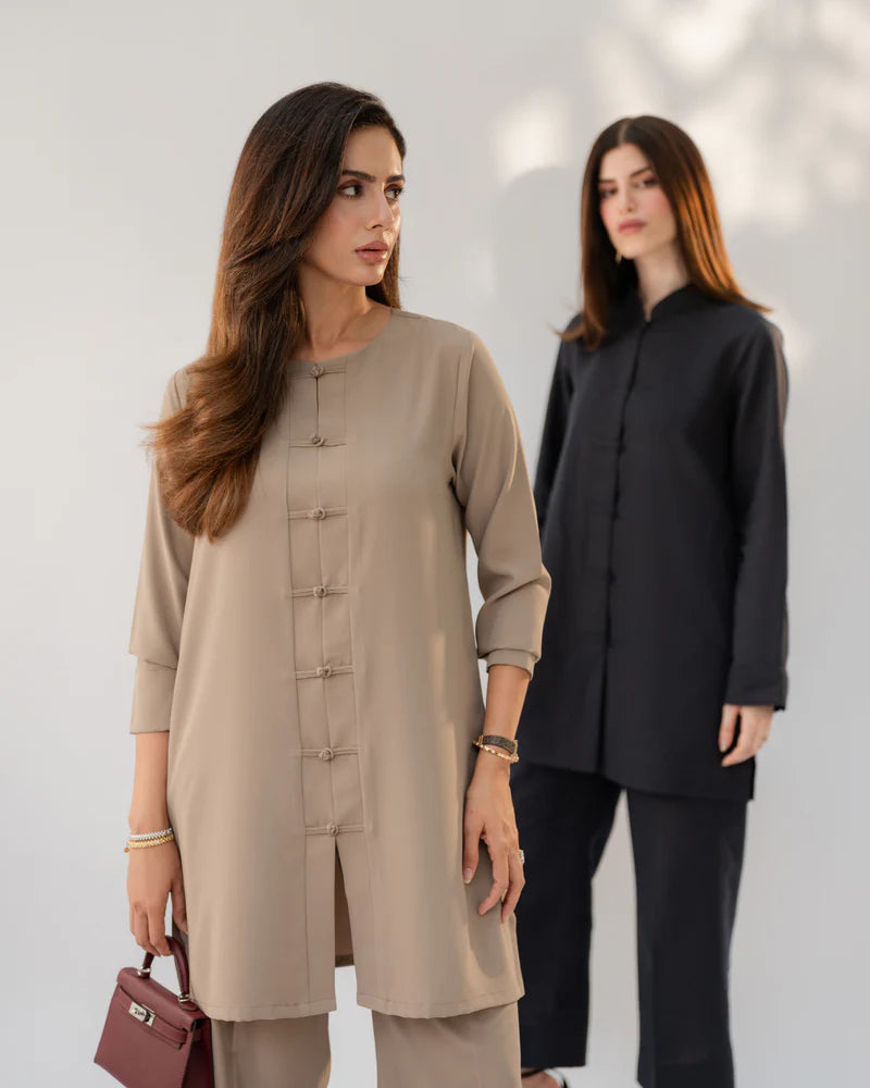 Mandarin Collared Set | New Arrivals | LIRA