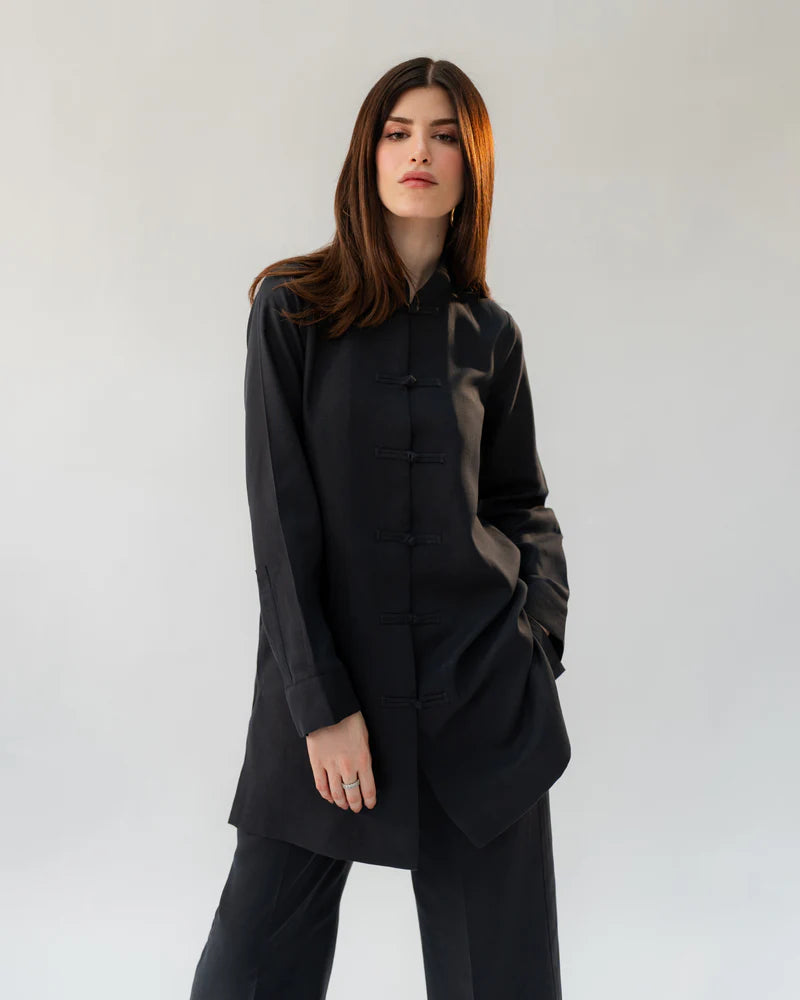 Mandarin Collared Set | New Arrivals | LIRA