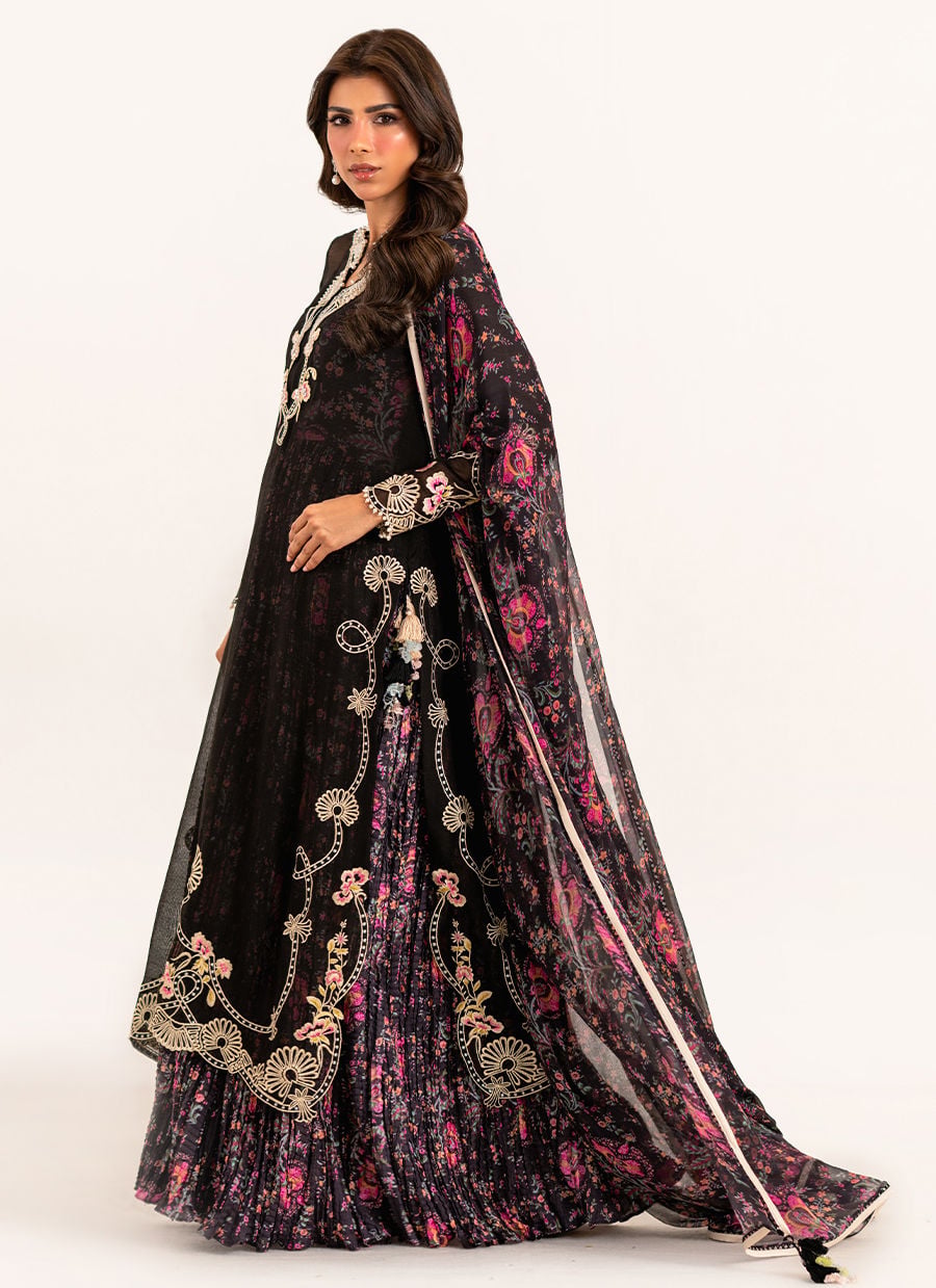 Noirea shirt, Inner and Dupatta Set | Lea Luxe | FARAH TALIB AZIZ