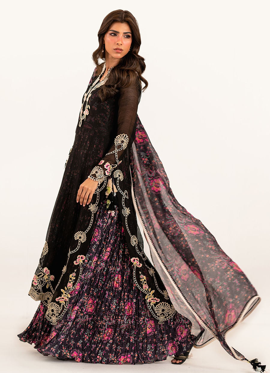 Noirea shirt, Inner and Dupatta Set | Lea Luxe | FARAH TALIB AZIZ