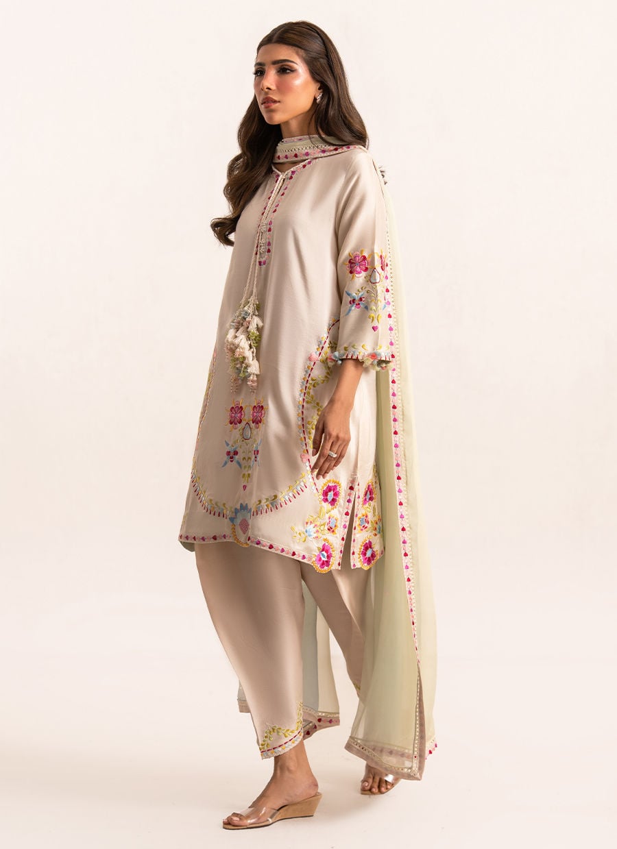 Evan Shirt and Dupatta with Bottoms | Lea Luxe | FARAH TALIB AZIZ