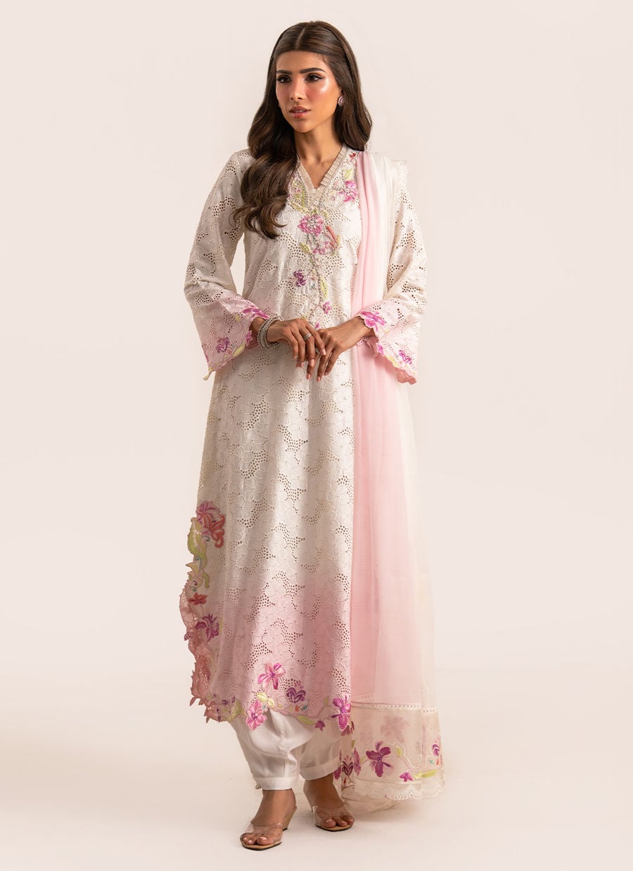 Roselle Shirt and Dupatta | Lea Luxe | FARAH TALIB AZIZ