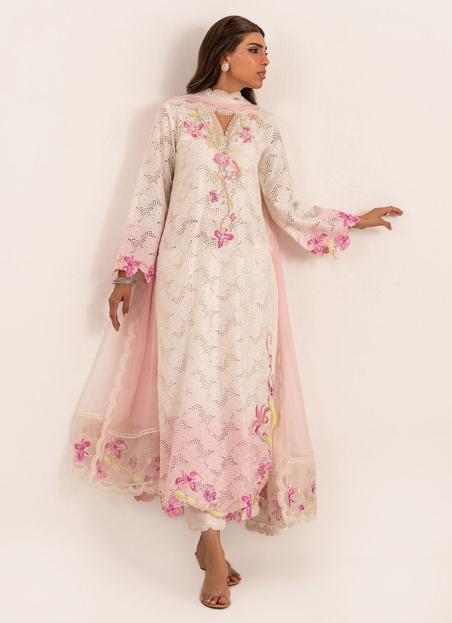 Roselle Shirt and Dupatta | Lea Luxe | FARAH TALIB AZIZ