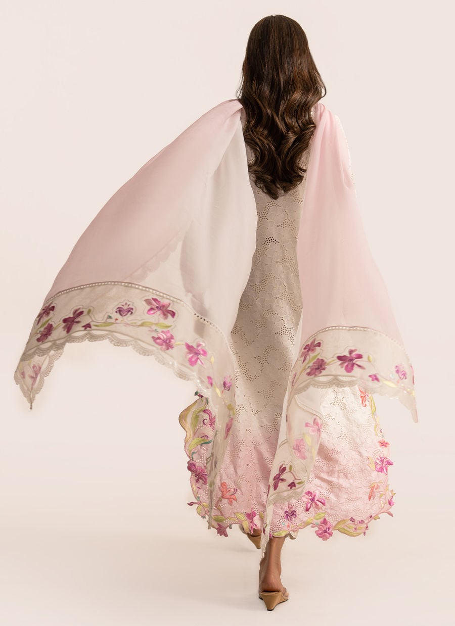 Roselle Shirt and Dupatta | Lea Luxe | FARAH TALIB AZIZ