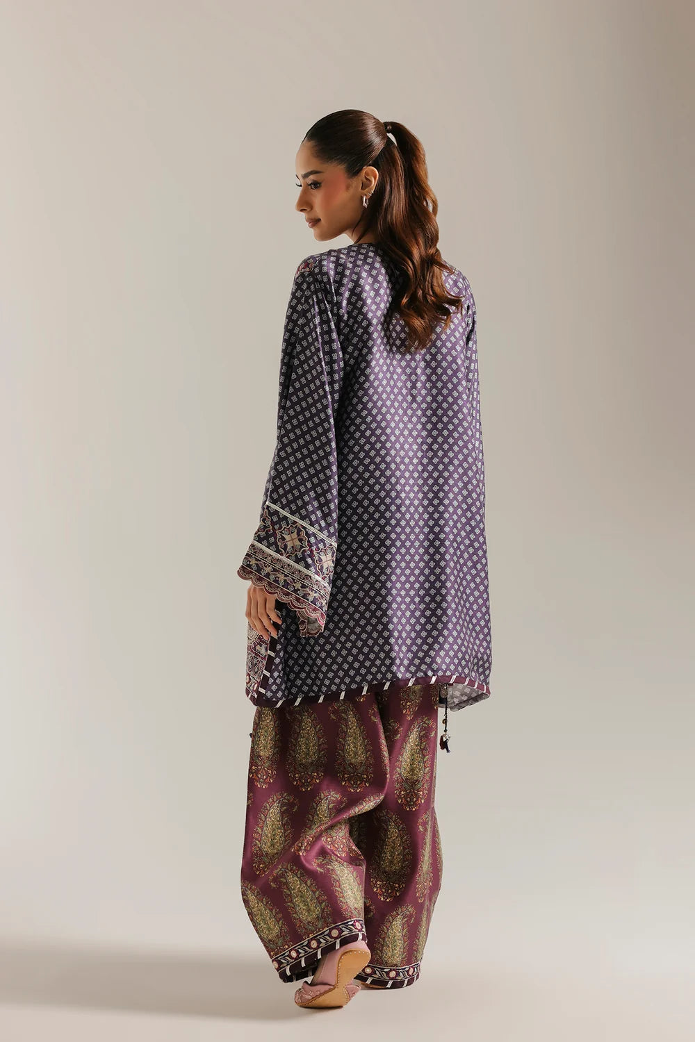 INDIGO BLUE | E4702/103/622 | Rozana Winter Drop 1 | Ethnc