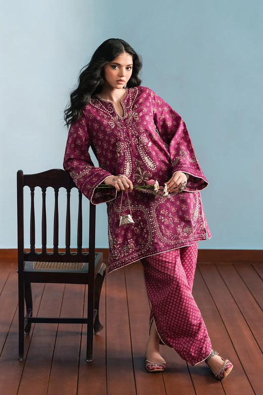 PURPLE ORCHID | E4749-103-522 | Rozana Winter Drop 1 | Ethnc