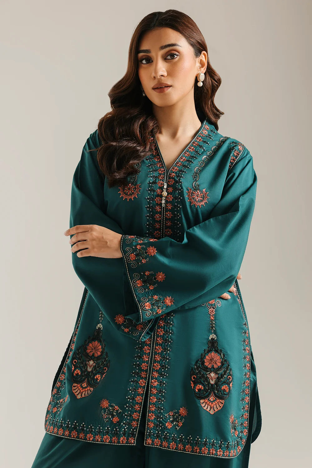 EMERALD | E4747-103-706 | Rozana Winter Drop 1 | Ethnc