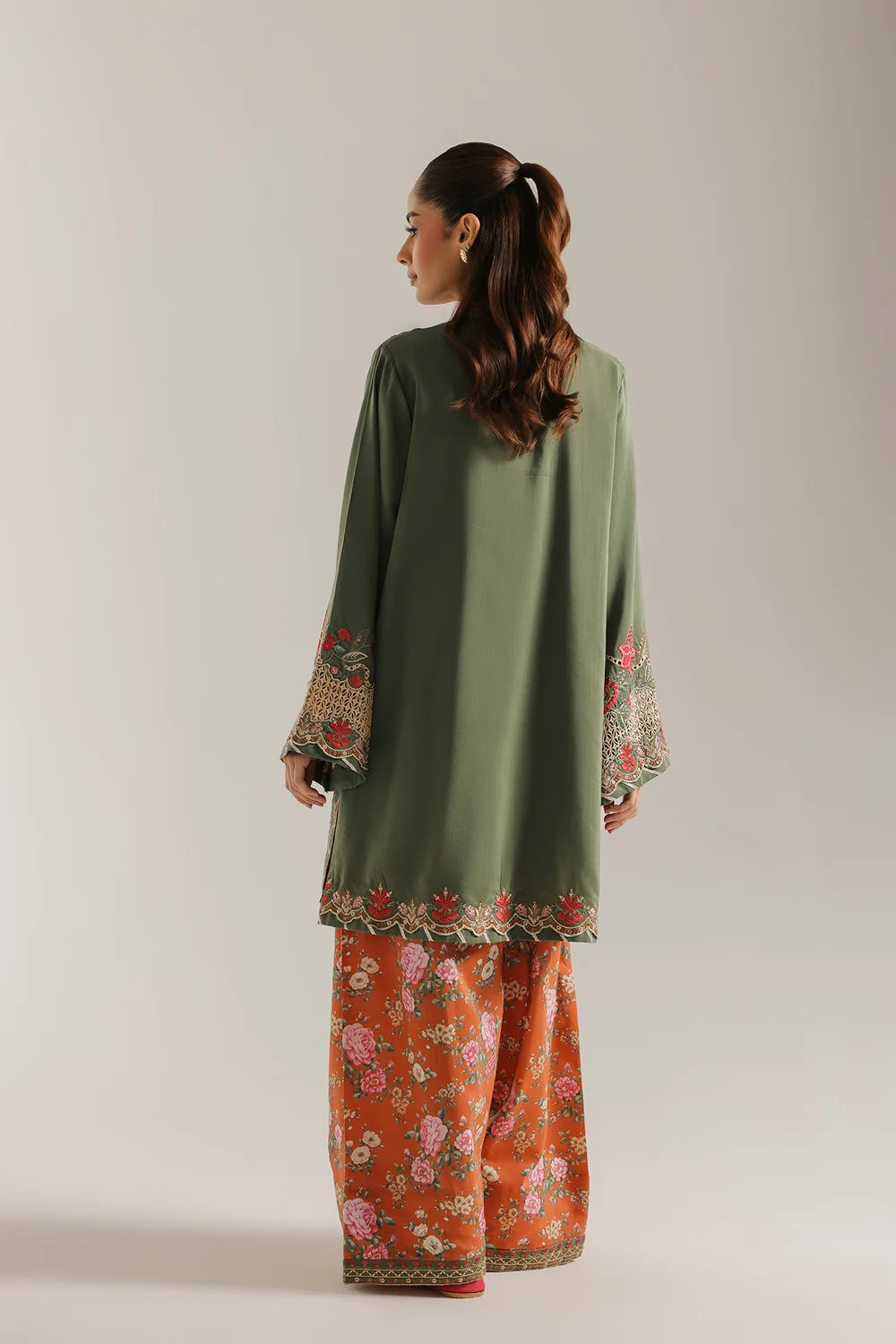 OLIVE | E4748-103-121 | Rozana Winter Drop 1 | Ethnc