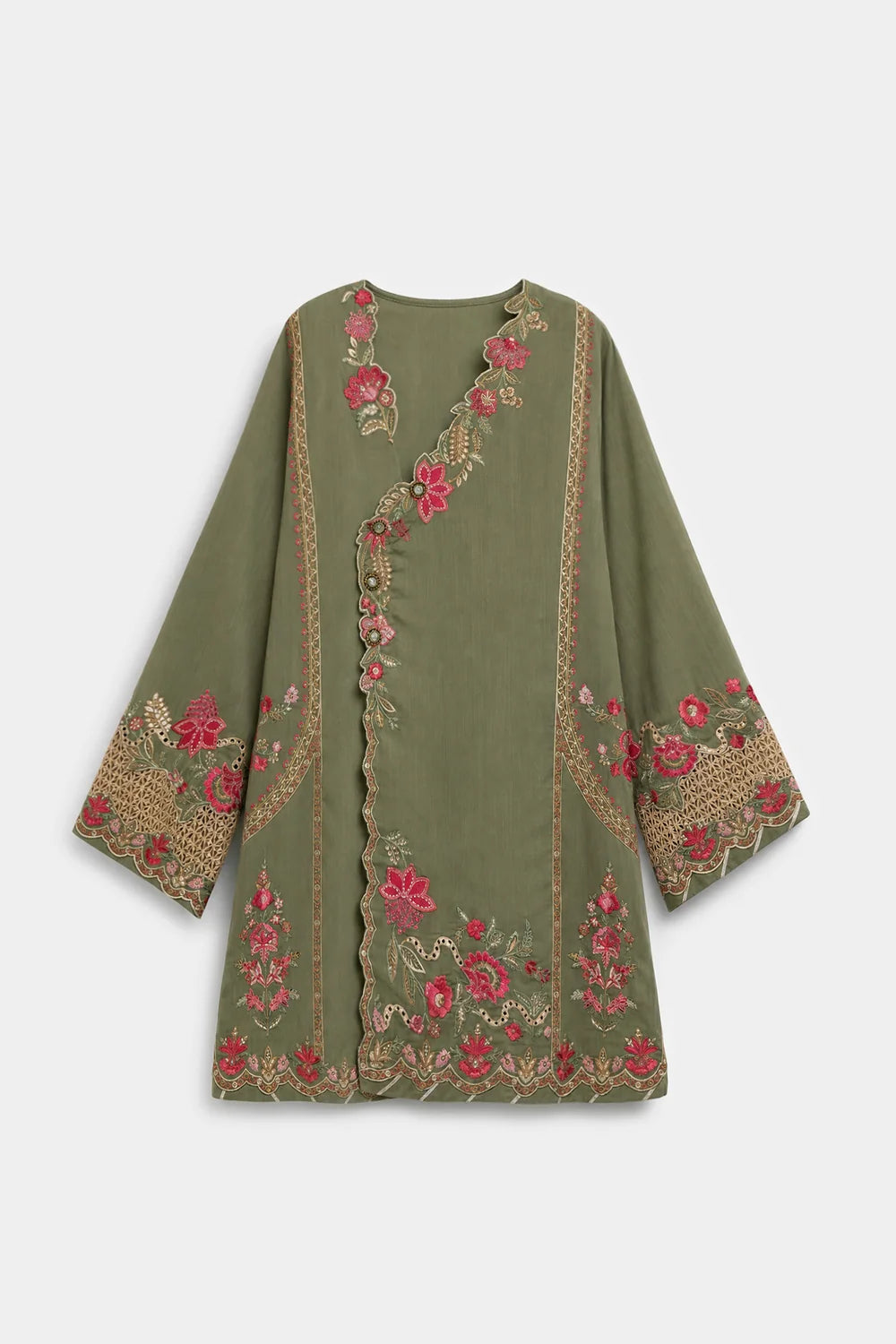 OLIVE | E4748-103-121 | Rozana Winter Drop 1 | Ethnc