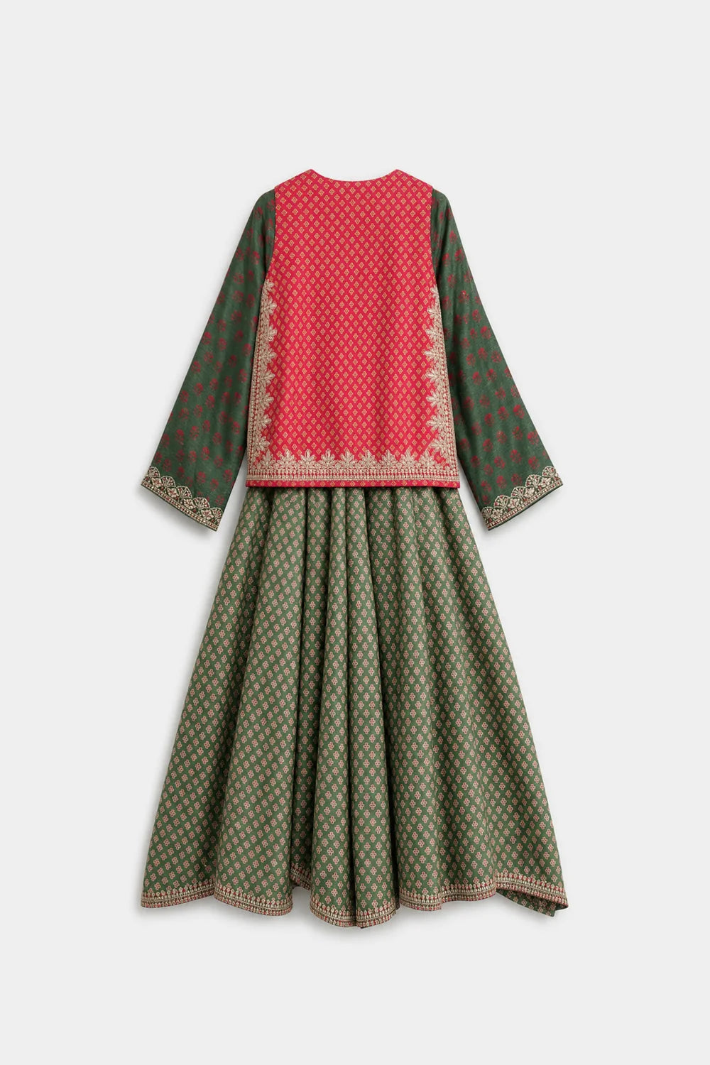 GRASS GREEN | E4704-103-707 | Rozana Winter Drop 1 | Ethnc