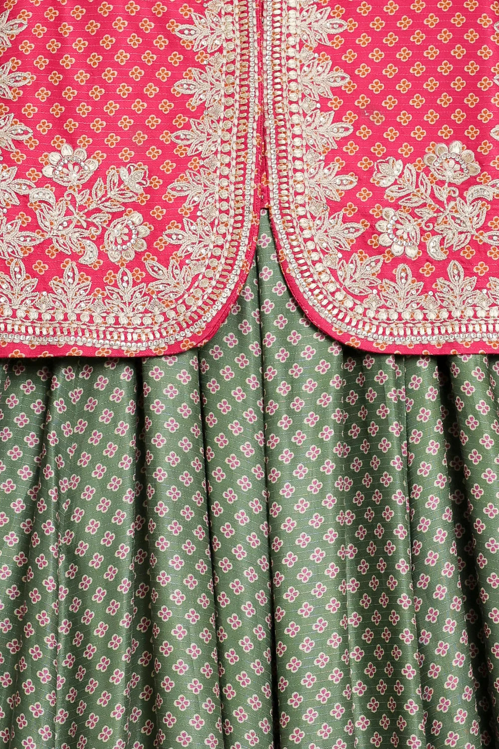 GRASS GREEN | E4704-103-707 | Rozana Winter Drop 1 | Ethnc