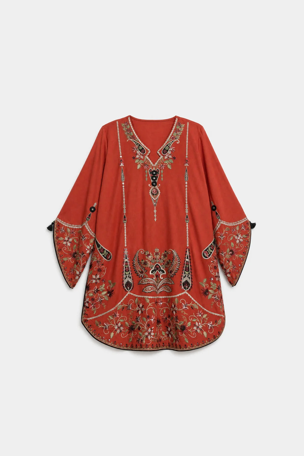 RUST | E4766-103-205 | Rozana Winter Drop 1 | Ethnc