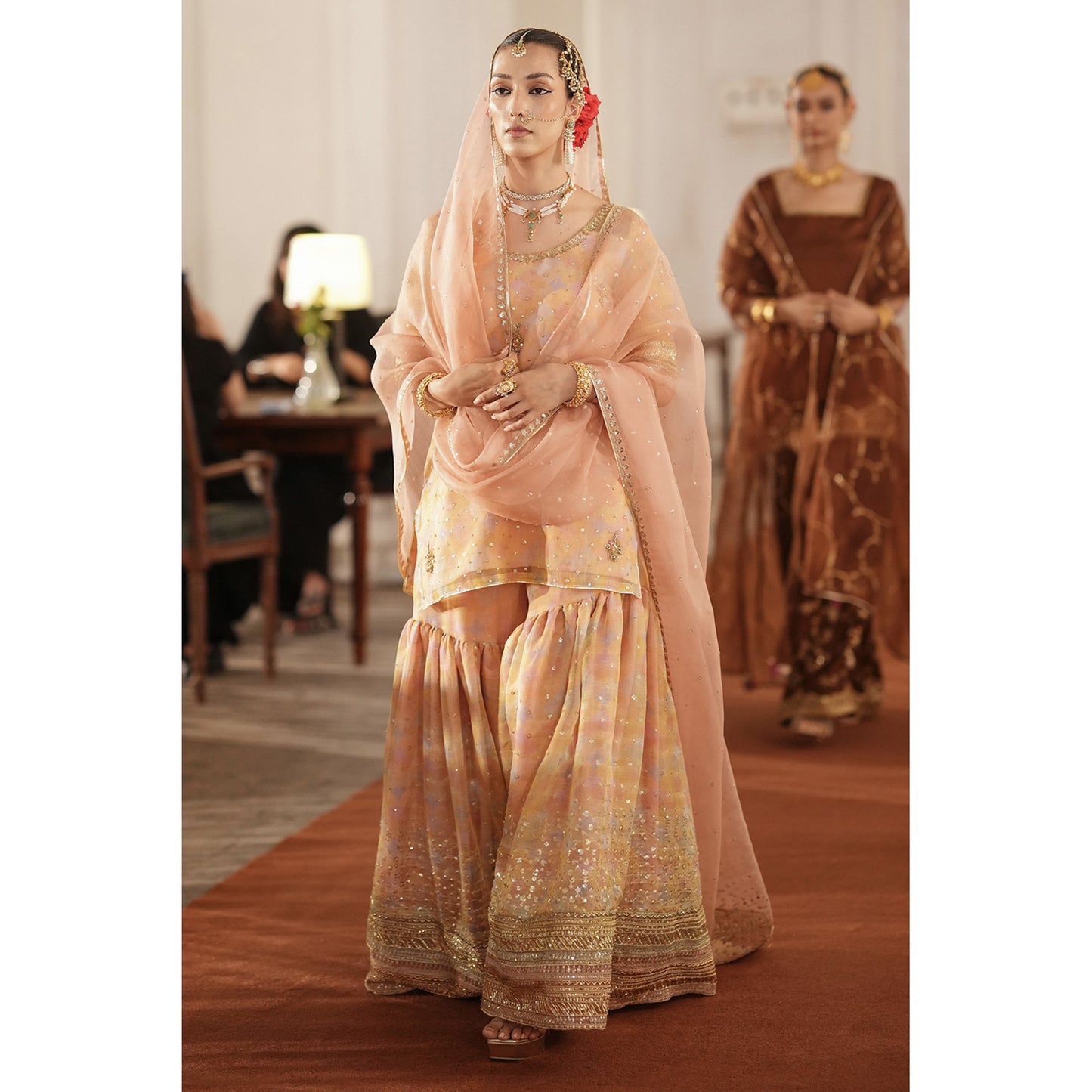 MULTIPRINTED ORGANZA GHARARA OUTFIT | TABAN ‘26 | DYOT