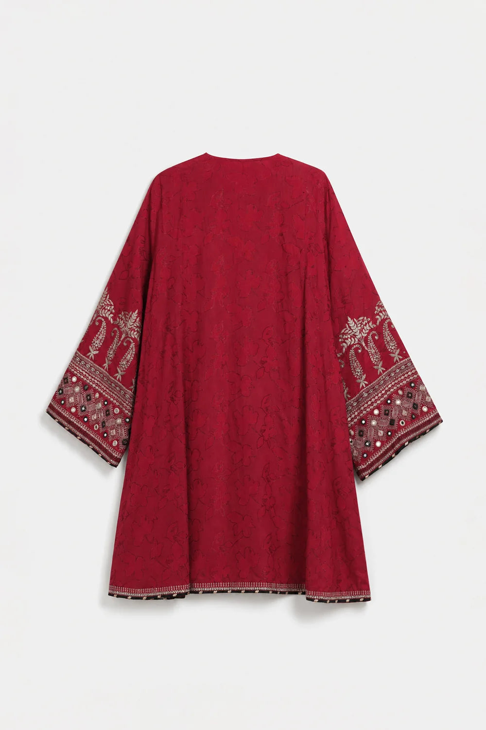 BURGUNDY | E4752-103-415 | Rozana Winter Drop 1 | Ethnc