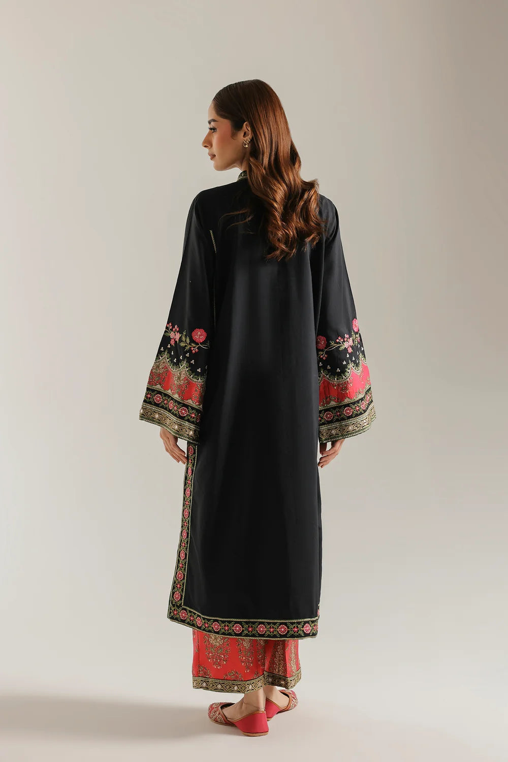 BLACK | E4701/103/901 | Rozana Winter Drop 1 | Ethnc