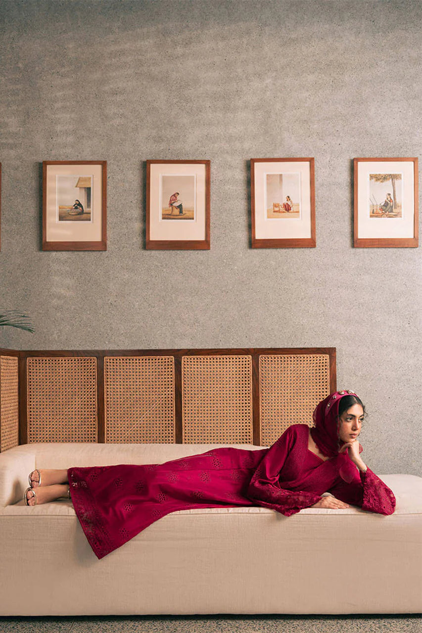 GARNET GLOW | CHAYE COFFEE; LUXURY PRET | Mohsin Naveed Ranjha