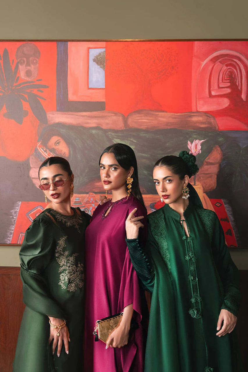 AURORA EMERALD | CHAYE COFFEE; LUXURY PRET | Mohsin Naveed Ranjha