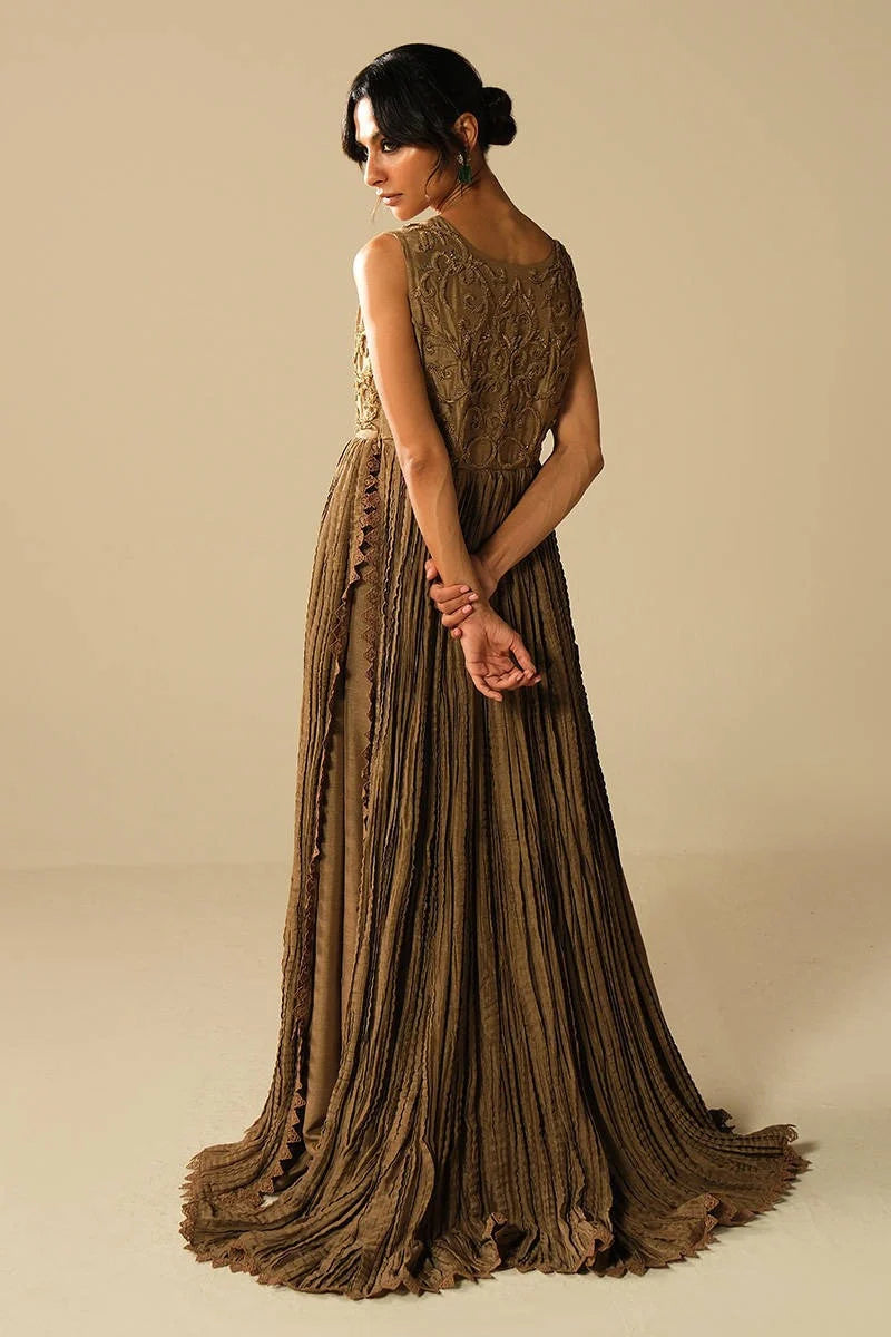 Coffee Gown | Festive Edit '26 | FARIDA HASAN