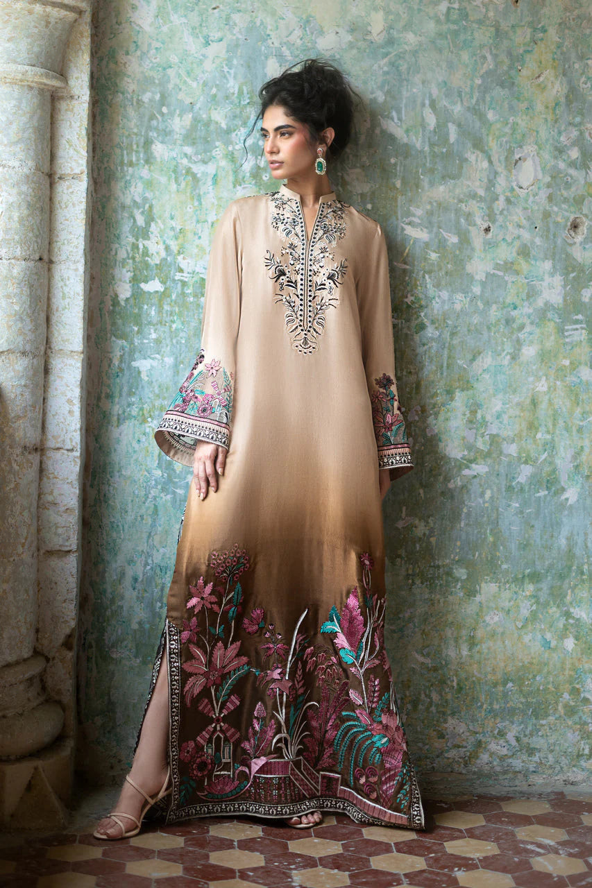 Mocha Reverie Kaftan | Summer Edition '26 |  Zainab Chottani