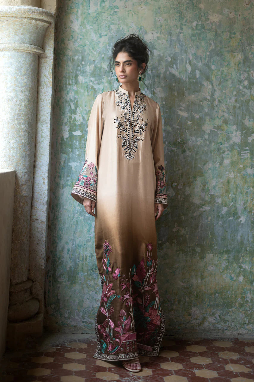 Mocha Reverie Kaftan | Summer Edition '26 |  Zainab Chottani