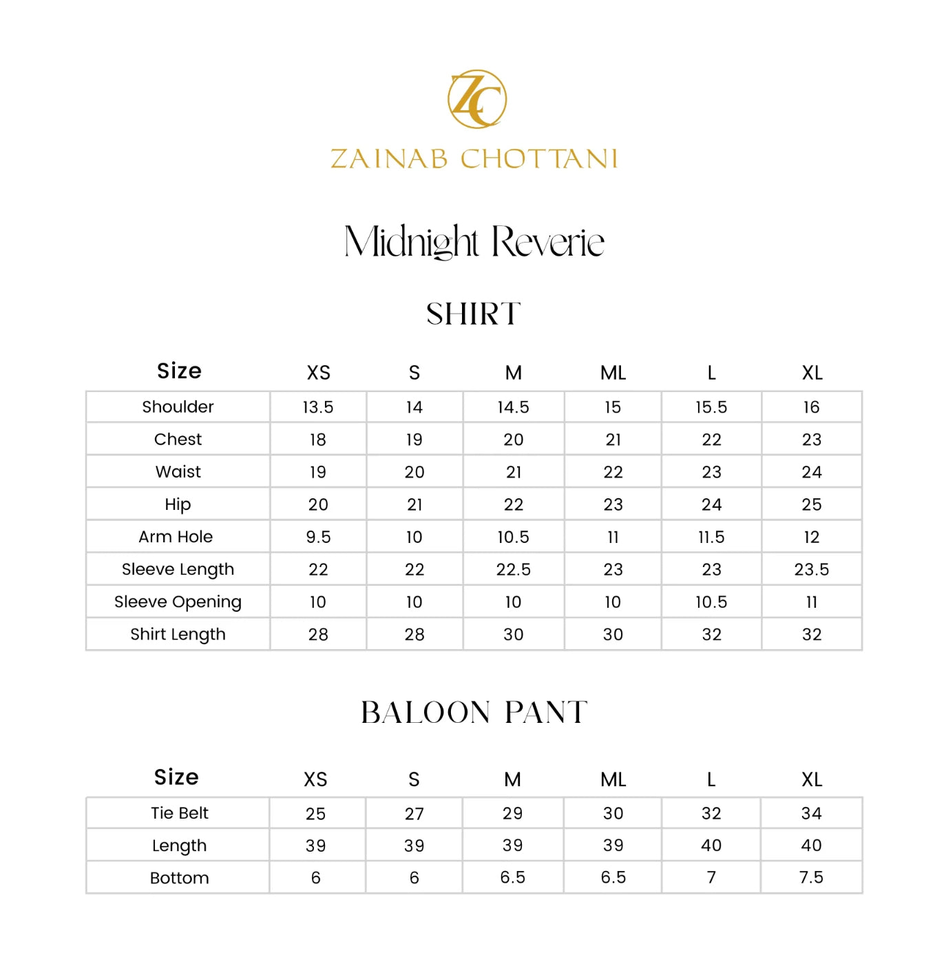 Midnight Reverie | Summer Edition '26 |  Zainab Chottani