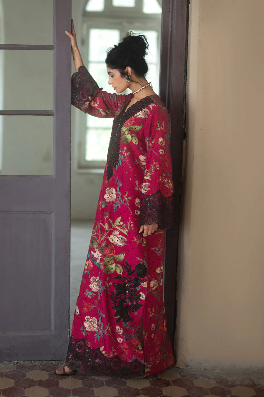 Orchid Noir Kaftan | Summer Edition '26 |  Zainab Chottani