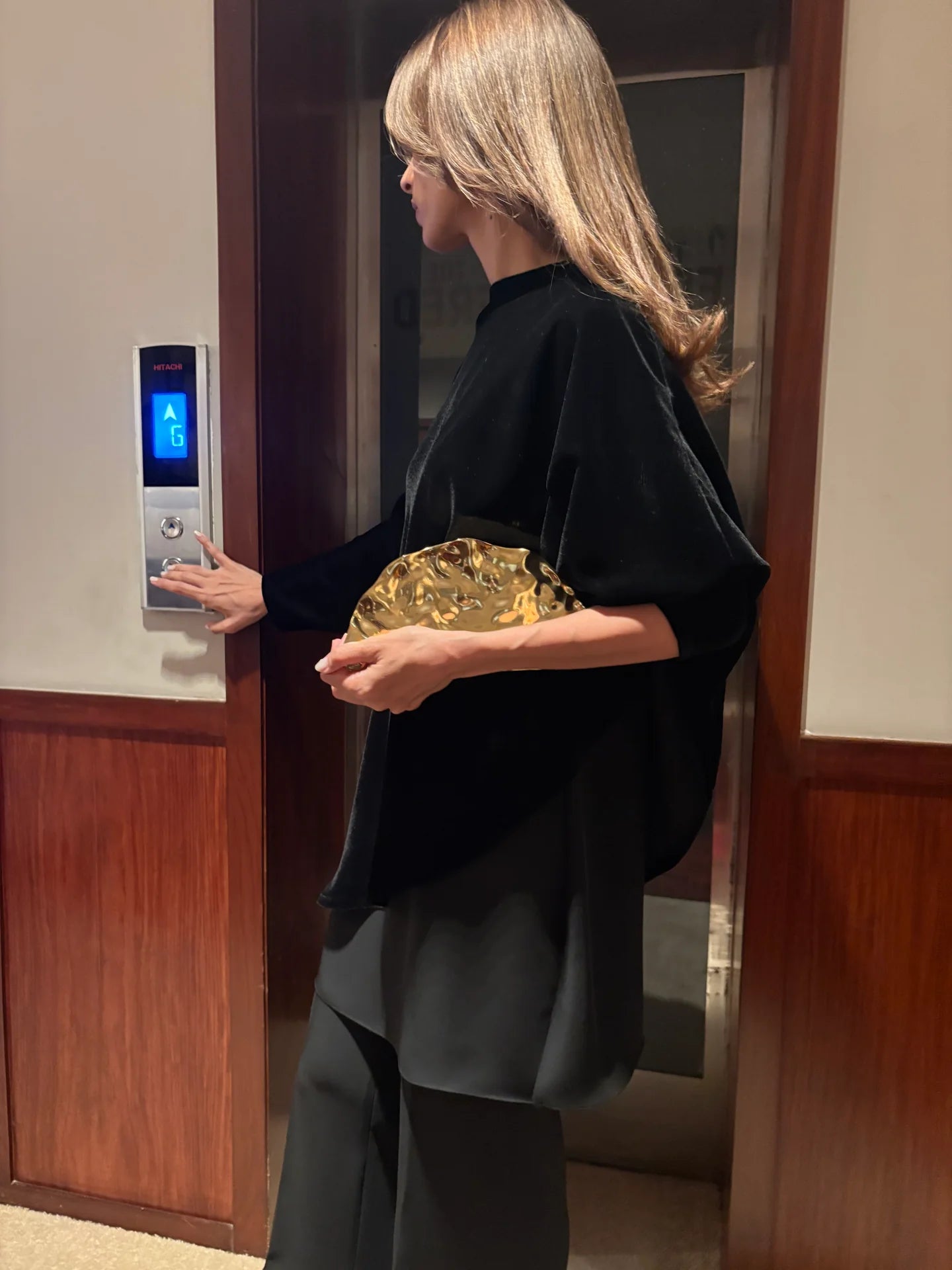 VELVET CAPE SET | SAK ATELIER