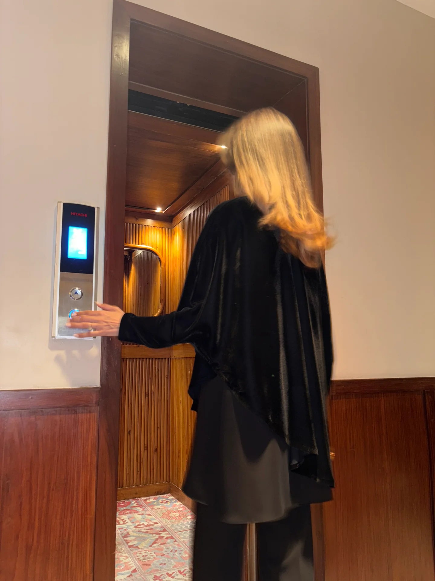 VELVET CAPE SET | SAK ATELIER