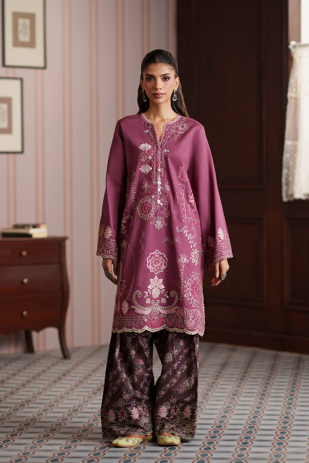 TEA PINK | E4635/103/527 | Women Rozana 16 July ‘26 | Ethnc