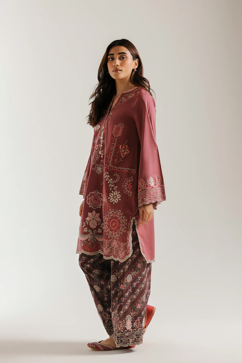 TEA PINK | E4635/103/527 | Women Rozana 16 July ‘26 | Ethnc