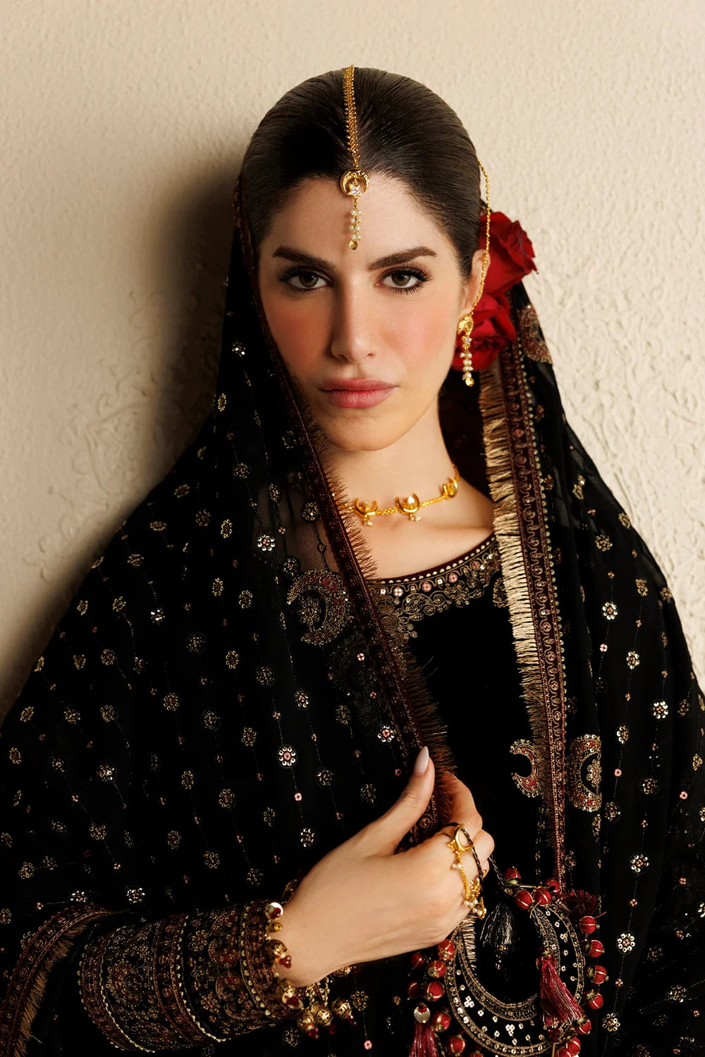 EMBROIDERED VELVET FORMAL CVF26-D01 | Chandni Velvet Formals ‘26 | Jazmin