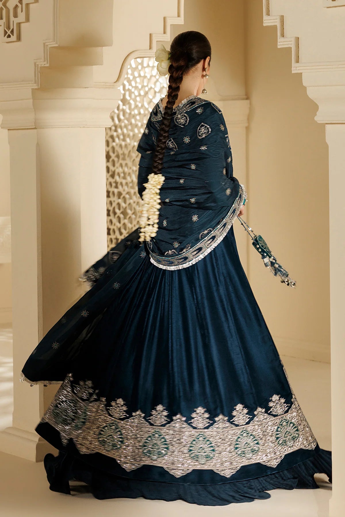 EMBROIDERED VELVET FORMAL CVF26-D09 | Chandni Velvet Formals ‘26 | Jazmin