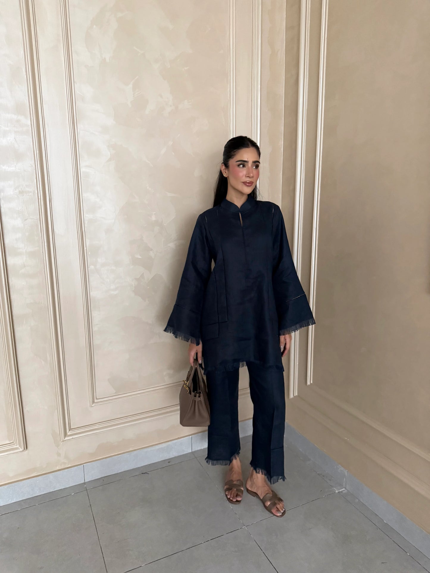 NAVY NEW CARLO | Sak Atelier